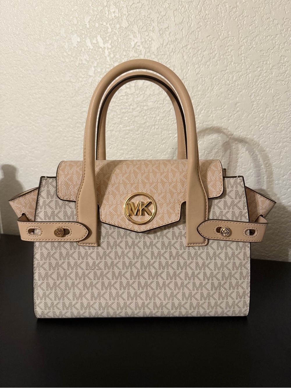 Michael Kors Signature MK Satchel Purse